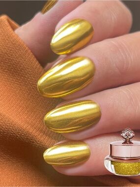 DISCONTINUED Sistaco Metallic Fire Glow Nail Powder